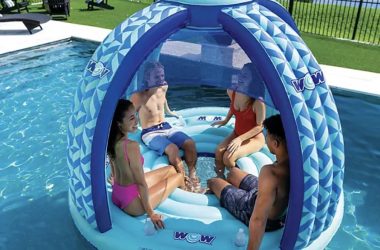 Pool Float with Canopy Only $49 (Reg. $150)! Grab for Summer!
